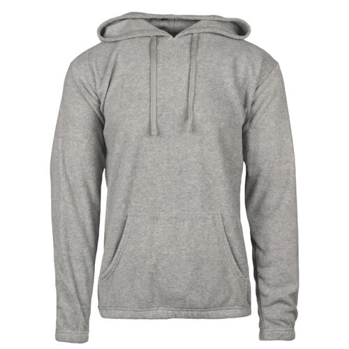 Men's Polar Fleece Hooded Pullover Thumbnail