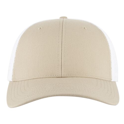 OTTO CAP "OTTO FLEX" Fitted 6 Panel Low Profile Mesh Back Trucker Hat Thumbnail