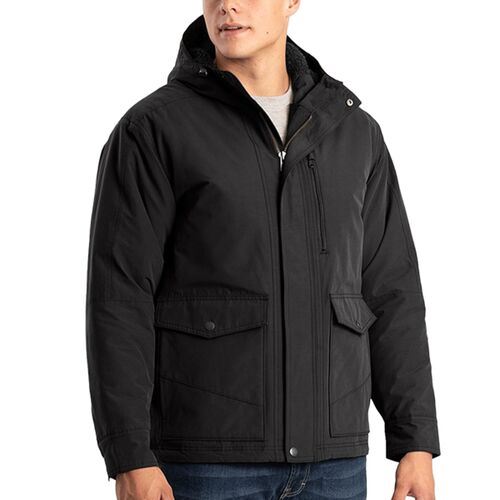 Men's Highland Quilt-Lined Micro-Duck Hooded Jacket Thumbnail