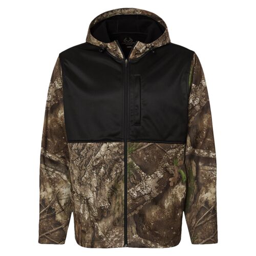 Unisex Realtree® Performance Colorblocked Full-Zip Hooded Sweatshirt Thumbnail