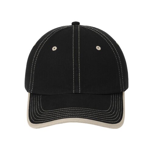 Vintage Washed Contrast Stitch Cap Thumbnail