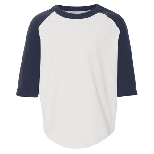 Toddler Three-Quarter Sleeve Baseball Jersey Thumbnail