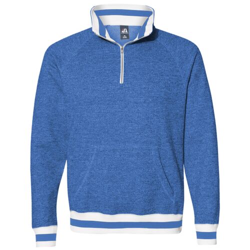 Men's Peppered Fleece Quarter-Zip Sweatshirt Thumbnail