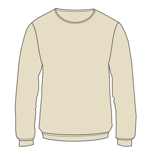 Unisex USA-Made Super Heavy Oversized Crewneck Sweatshirt Thumbnail