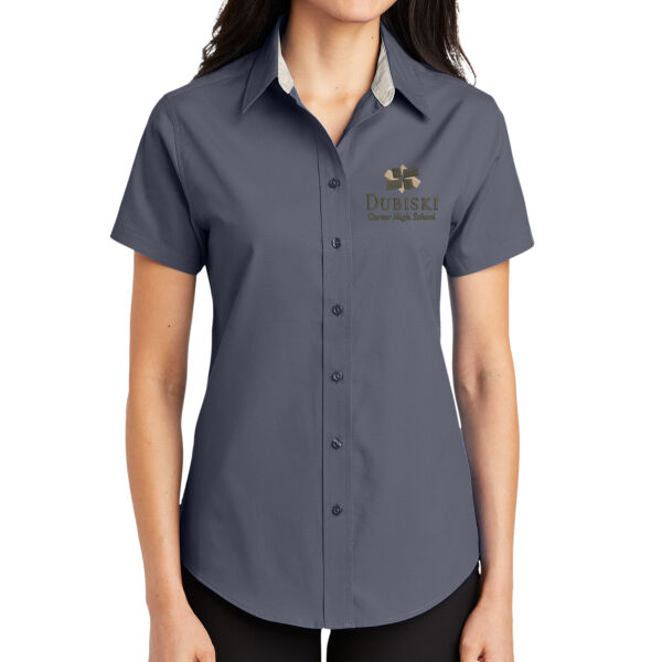 Dubiski - Ladies Short Sleeve Easy Care Shirt Thumbnail