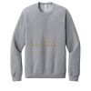 Unisex Sponge Fleece Raglan Sweatshirt Thumbnail