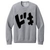 Unisex Sponge Fleece Raglan Sweatshirt Thumbnail